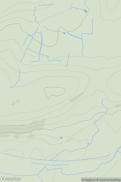 Thumbnail image for Mounthill [Carmarthen to Vale of Neath] showing contour plot for surrounding peak